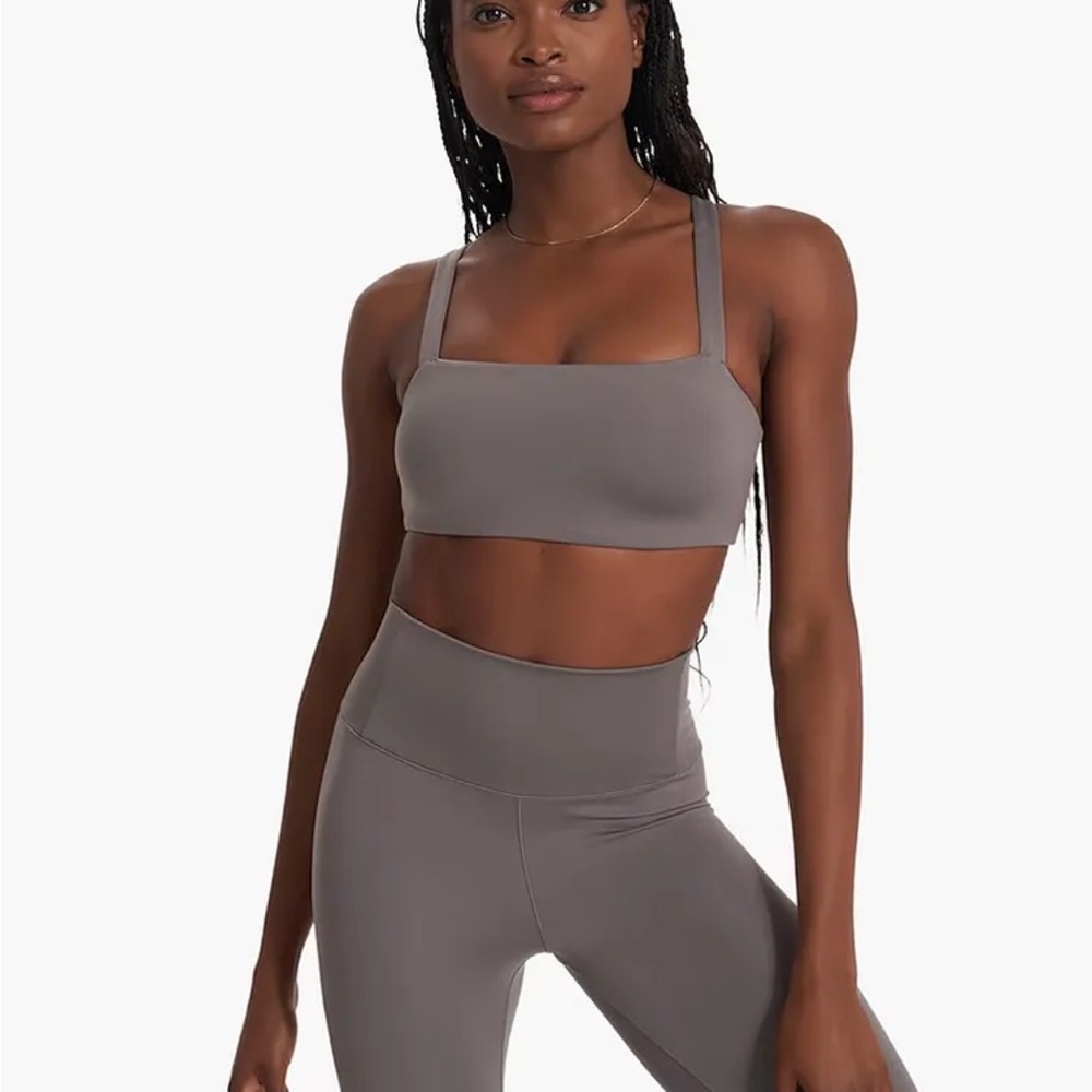 Vuori Evolve Legging & Bra Set Grey XS